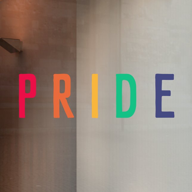 Vinilos Para Cristales Orgullo | El arcoiris moderno gay LGBTQ (Subido por el creador)