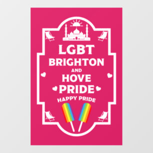 Vinilos Para Cristales Orgullo Gay de Brighton