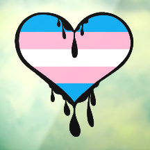 Orgullo Trans Corazón Goteante