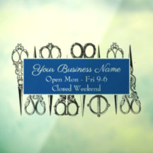 Ornate Vintage Scissors Stylist