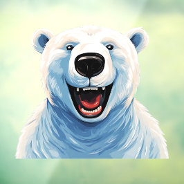 Vinilos Para Cristales Oso polar abandonado