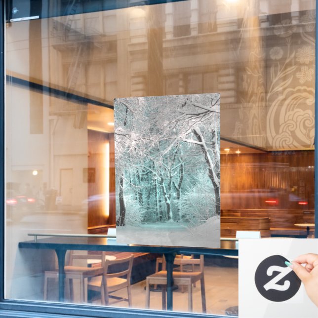 Vinilos Para Cristales otra maravilla de invierno 3 (Ventana de cafetería)