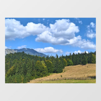 Vinilos Para Cristales Paisaje de pradera montañosa - Naturaleza salvaje