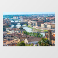 Paisaje urbano de Florencia - Ponte Vecchio sobre 