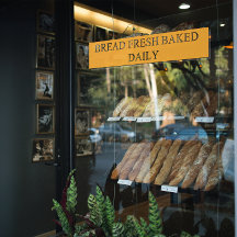 Panadería Pan Horneado Fresco Diario Transparente