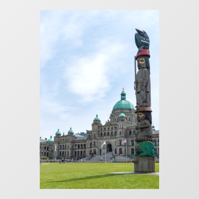 Vinilos Para Cristales Parlamento de Columbia Británica - Victoria, Canad (Hoja)