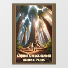 Vinilos Para Cristales Parques nacionales del Cañón Sequoia y Kings