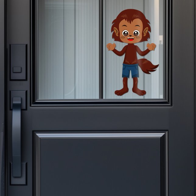 Vinilos Para Cristales Partido Halloween para Niños Werewolf (Subido por el creador)