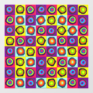 Vinilos Para Cristales patrón de círculos