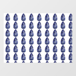 Vinilos Para Cristales Patrón de color azul