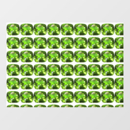 Vinilos Para Cristales Patrón de resumen verde