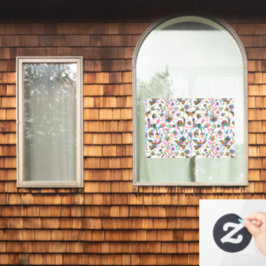 Vinilos Para Cristales Patrón luminoso estilo otomano mexicano