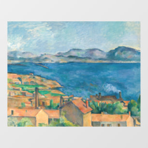 Vinilos Para Cristales Paul Cezanne - Bahía de Marsella, vista desde Esta