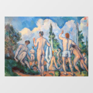 Vinilos Para Cristales Paul Cezanne - Bathers