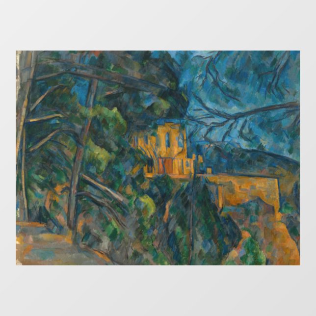 Vinilos Para Cristales Paul Cezanne - Chateau Noir (Hoja)