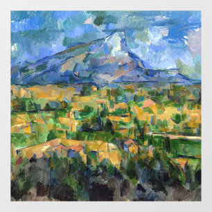 Vinilos Para Cristales Paul Cezanne - Mont Sainte-Victoire