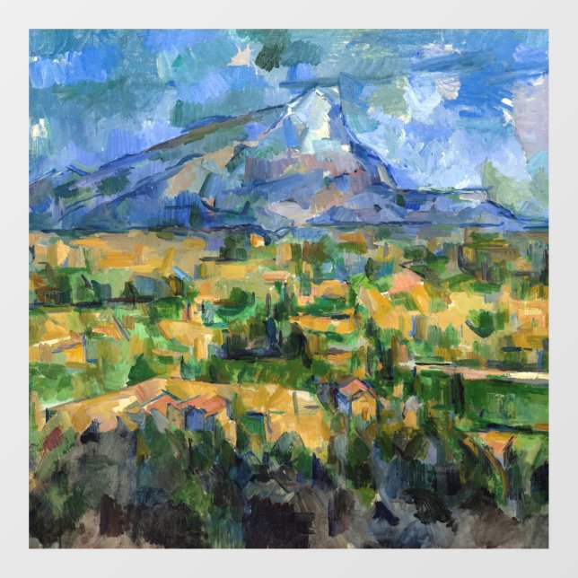 Vinilos Para Cristales Paul Cezanne - Mont Sainte-Victoire (Hoja)