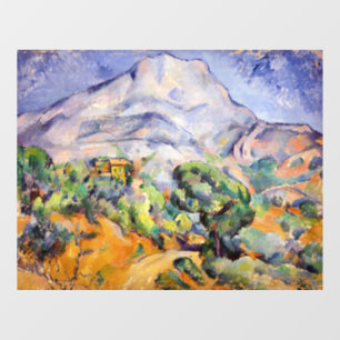 Vinilos Para Cristales Paul Cezanne - Mont Sainte-Victoire, Tholonet Road