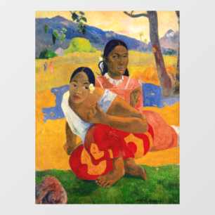 Vinilos Para Cristales Paul Gauguin - ¿Cuándo Te Casarás?