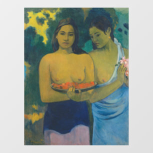 Vinilos Para Cristales Paul Gauguin - Dos mujeres tahitianas