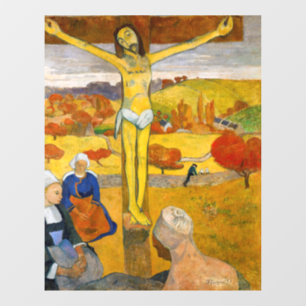 Vinilos Para Cristales Paul Gauguin - El Cristo amarillo