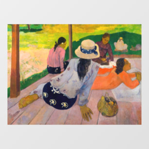 Vinilos Para Cristales Paul Gauguin - La siesta