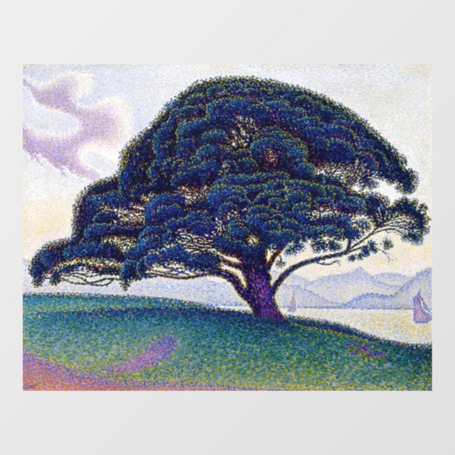Vinilos Para Cristales Paul Signac - El Pino Bonaventure (Hoja)