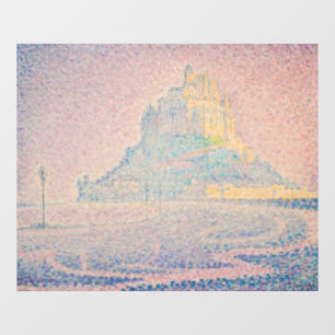 Vinilos Para Cristales Paul Signac - Monte Saint Michel Niebla y Sol