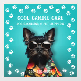 Vinilos Para Cristales Peluquería Canina