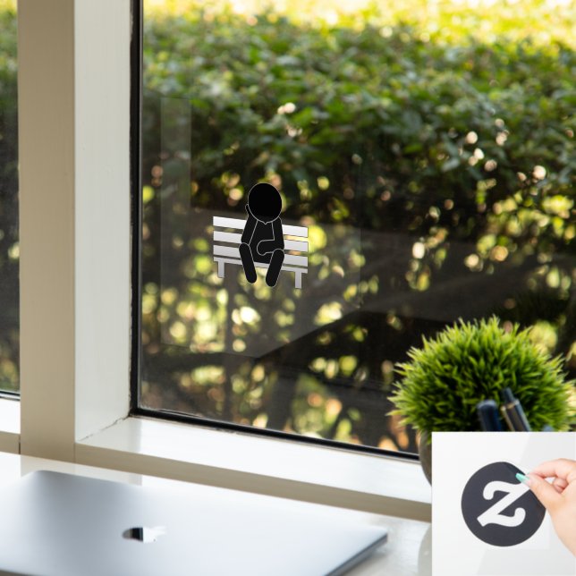 Vinilos Para Cristales Pensar En El Llamado De La Ventana (Oficina)