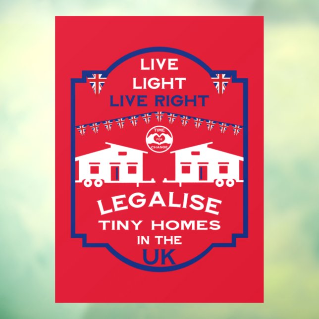 Vinilos Para Cristales Pequeña Casa Reino Unido (Hoja 3)