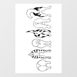 Vinilos Para Cristales Perro Butts