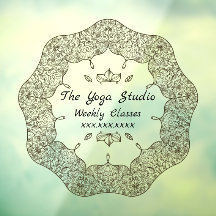 Personaliza Clase de Negocios de Yoga Personalizad