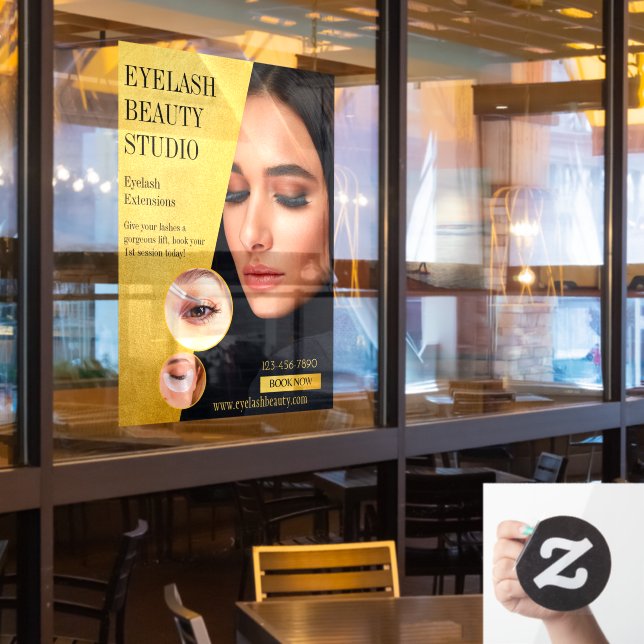 Vinilos Para Cristales Personaliza la parte delantera del estudio de exte (ventana del restaurante)