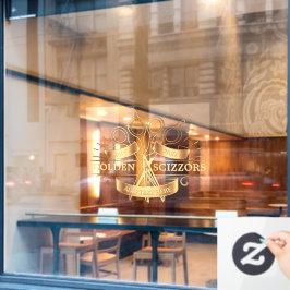 Vinilos Para Cristales Personaliza la parte frontal de la peluquería de b