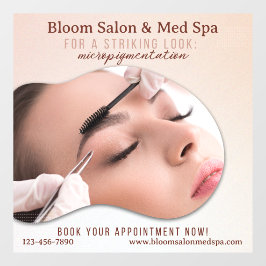 Vinilos Para Cristales Personaliza Salón Spa Médico Micropigmentación Maq