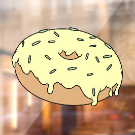 Vinilos Para Cristales Personaliza Tu Donut Favorito Con Purpurina