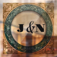 Personalizable Elegante Ventana de Diseño Antiguo