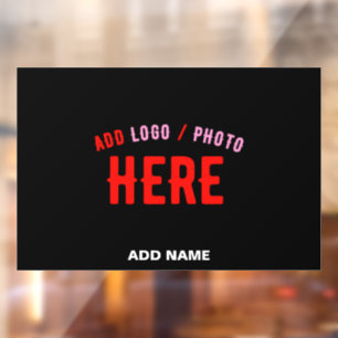 VINILOS PARA CRISTALES PERSONALIZABLE MODERNO ESTILO NEGRO VERIFICADO MAR