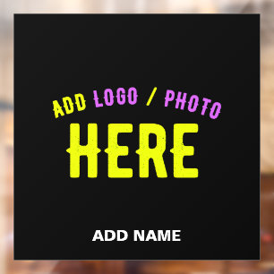 VINILOS PARA CRISTALES PERSONALIZABLE MODERNO ESTILO NEGRO VERIFICADO MAR