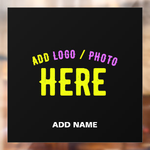 VINILOS PARA CRISTALES PERSONALIZABLE MODERNO ESTILO NEGRO VERIFICADO MAR