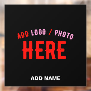 VINILOS PARA CRISTALES PERSONALIZABLE MODERNO ESTILO NEGRO VERIFICADO MAR