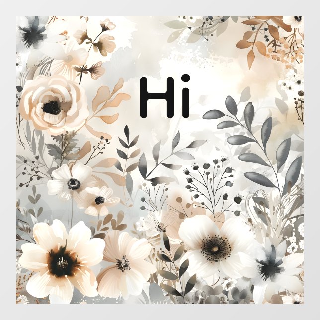 Vinilos Para Cristales Personalizable natural (Hoja)