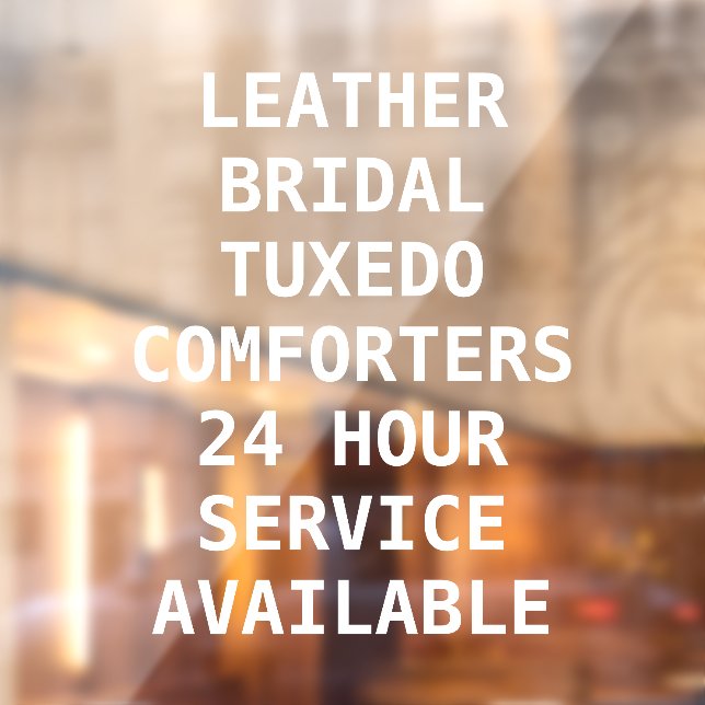 Vinilos Para Cristales Personalización de servicios de limpieza en seco (Hoja 2)