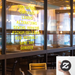 Vinilos Para Cristales Personalización de servicios de limpieza en seco