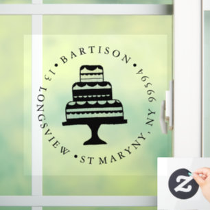 Vinilos Para Cristales Personalizado BUSINESS LOGO panadería de panader