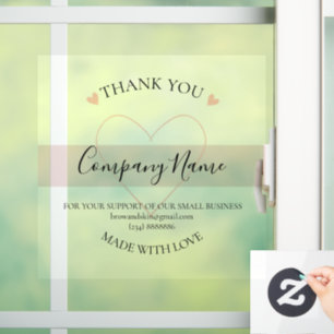 Vinilos Para Cristales Personalizado Casero GRACIAS marca comercial