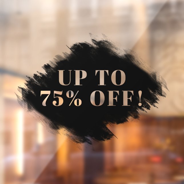 Vinilos Para Cristales Personalizado De Cepillo Negro Encuadernado A La V (Hoja 2)