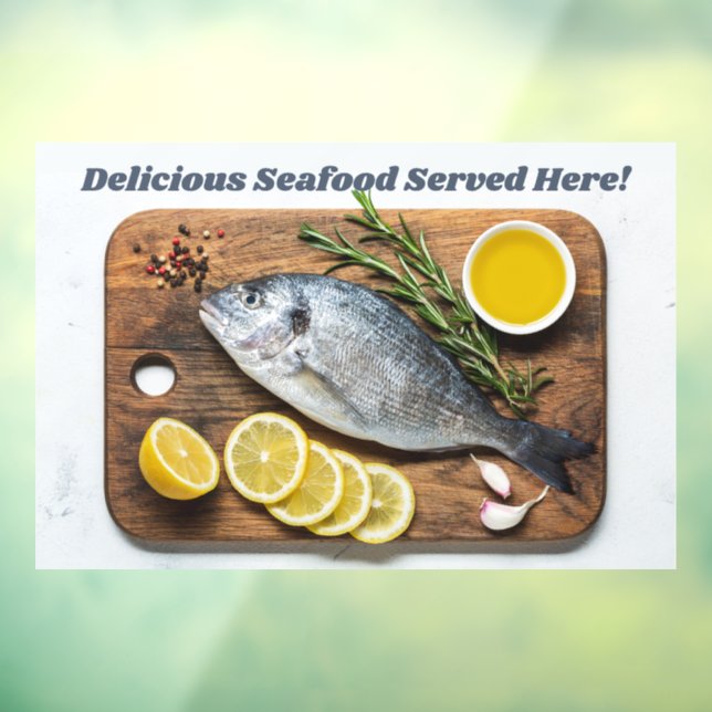 Vinilos Para Cristales Personalizado Texto Pescado Dorado (Hoja 3)