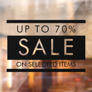 Vinilos Para Cristales Personalizado Todo Rótulo De Venta Editable De Tex